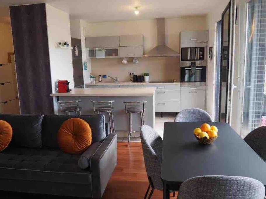 Appartement 80M2, Terrasse Sud, Metro 7 Direction Louvre A 8Minutes, Parking Sous-Sol, Proche Paris-Bercy Ivry-sur-Seine Extérieur photo